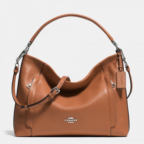 Coach Scout Hobo In Pebble Leather | Coach Outlet Canada