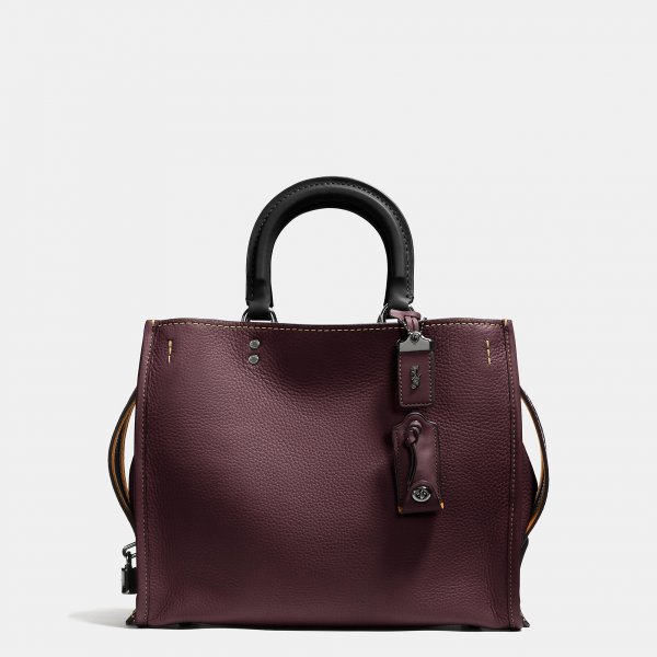 Luxury Handbags Coach Rogue Bag In Glovetanned Pebble Leather | Coach Outlet Canada - Click Image to Close